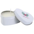 Candela in scatola di latta a forma di cuore all'aroma di vaniglia Blissful FullGadgets.com