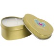Candela in scatola di latta a forma di cuore all'aroma di vaniglia Blissful FullGadgets.com