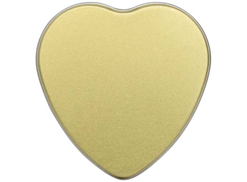 Candela in scatola di latta a forma di cuore all'aroma di vaniglia Blissful FullGadgets.com