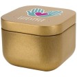 Candela in scatola di latta quadrata all'aroma di vaniglia Tindra FullGadgets.com