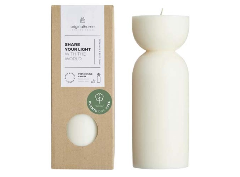 Candela media in materiale biologico Originalhome FullGadgets.com