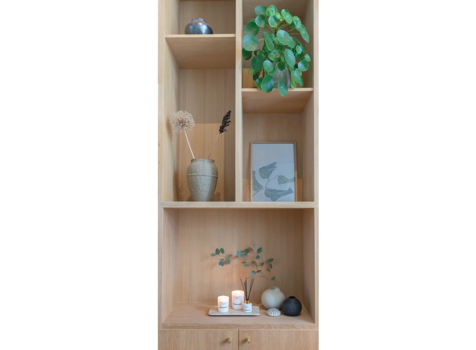 Candela profumata piccola in vetro Ukiyo FullGadgets.com