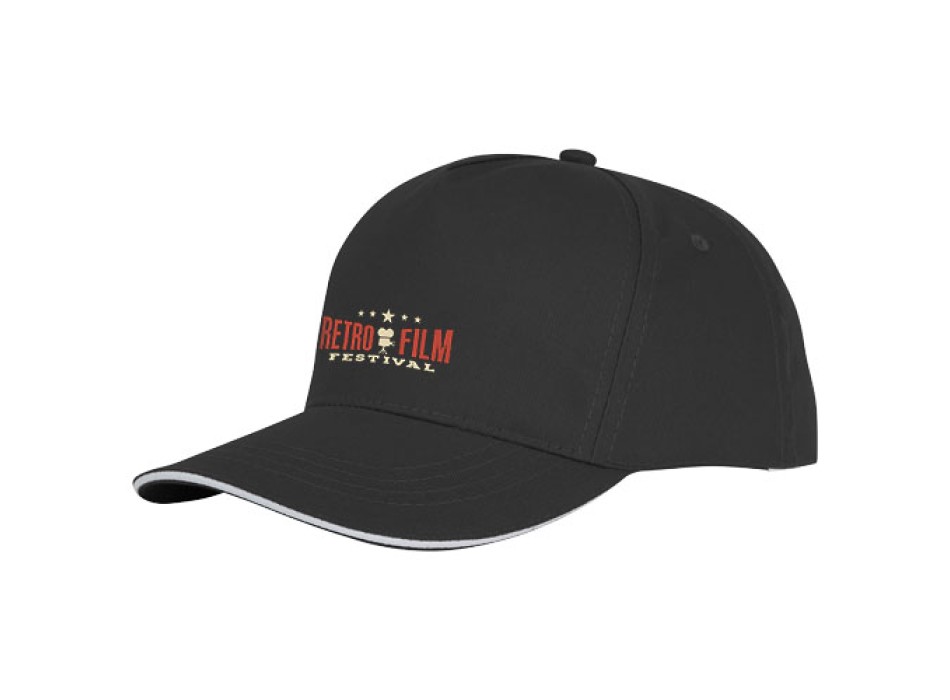 Cappellino con visiera sandwich Ceto a 5 pannelli FullGadgets.com