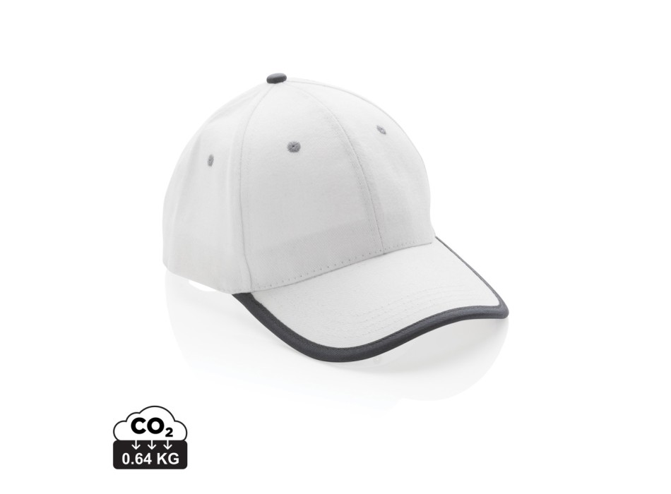 Cappellino contrast 6 pannelli in rCotone Impact AWARE™ 280g FullGadgets.com