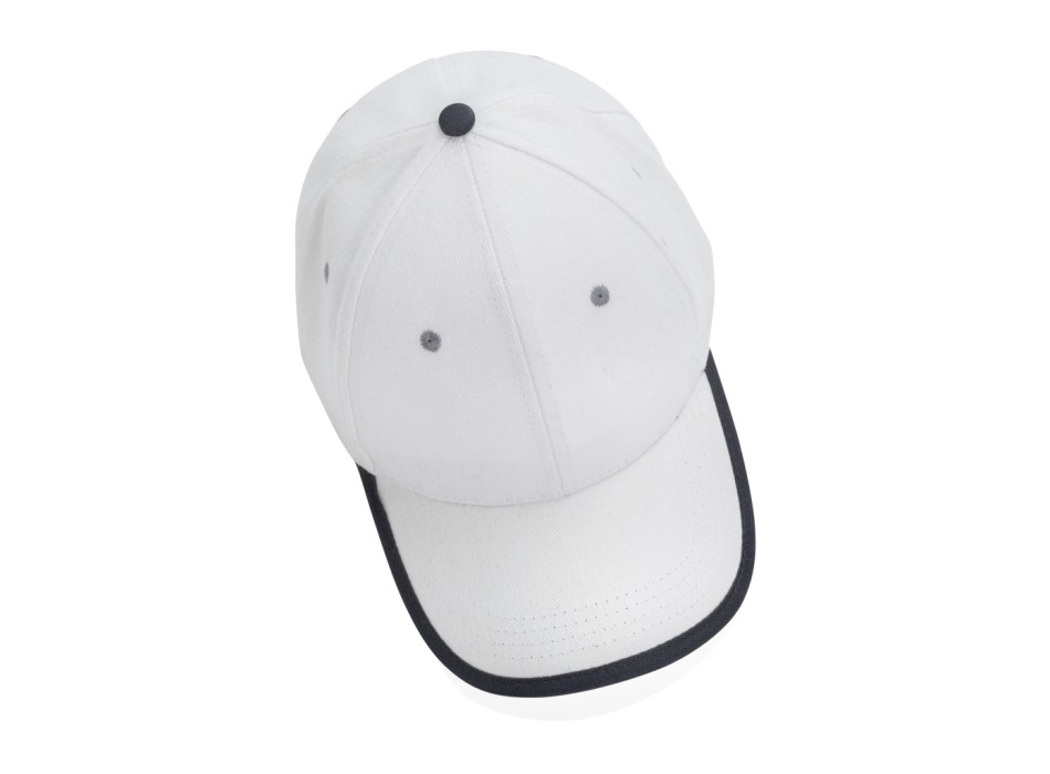 Cappellino contrast 6 pannelli in rcotton Impact AWARE™ 280g FullGadgets.com