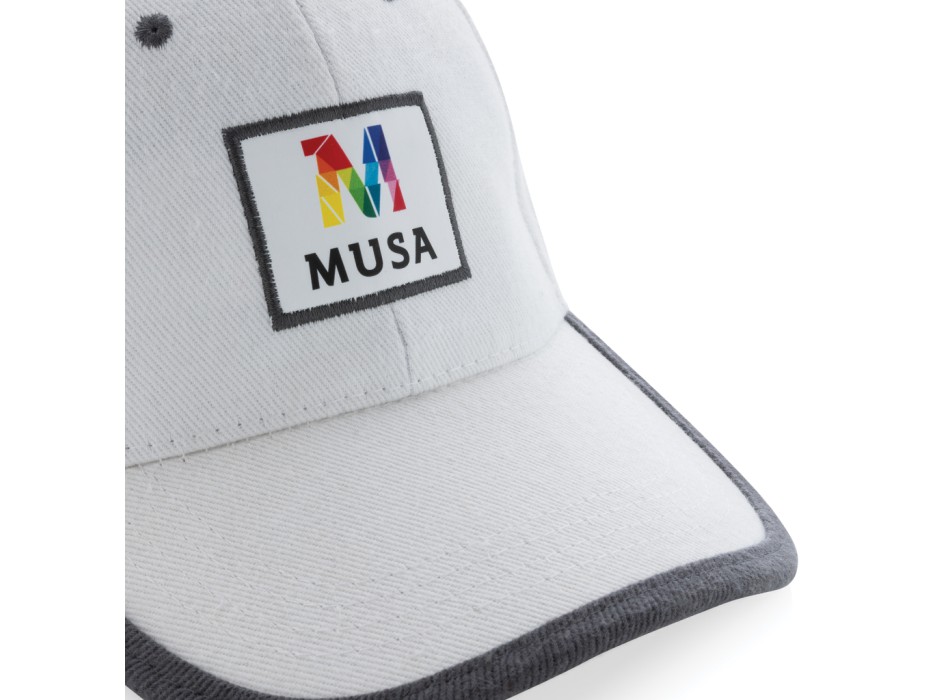 Cappellino contrast 6 pannelli in rcotton Impact AWARE™ 280g FullGadgets.com