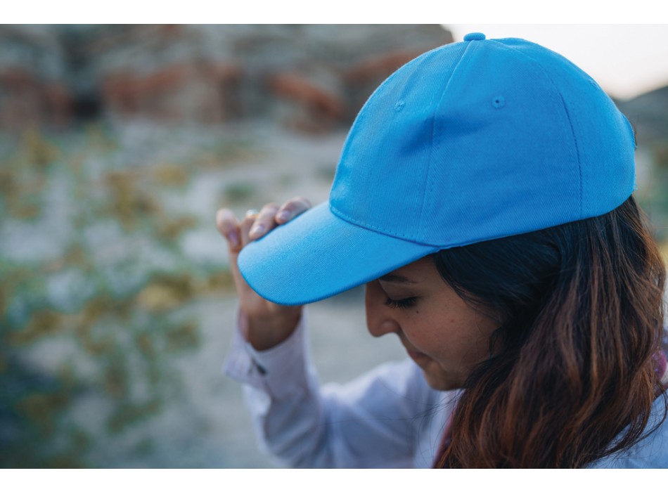 Cappellino Impact 6 pannelli 280gr con tracer AWARE™ FullGadgets.com