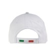 Cappellino in cotone, 5 pannelli con profilo e ricamo tricolore FullGadgets.com