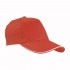 Cappellino Personalizzabile A 5 Pannelli, Visiera Precurvata Con Profilo Di Contrasto