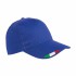 Cappellino In Cotone Personalizzabile, 5 Pannelli Con Ricamo Tricolore