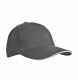 Cappellino in cotone pesante, 6 pannelli con visiera "sandwich" FullGadgets.com