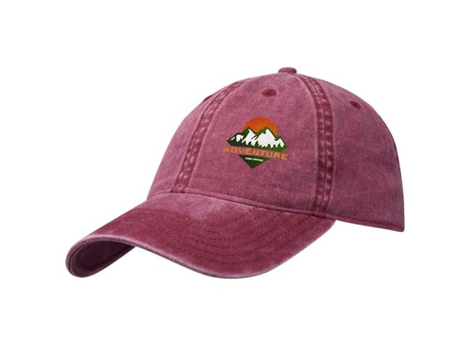 Cappello a 6 pannelli in tessuto lavato Grafton FullGadgets.com