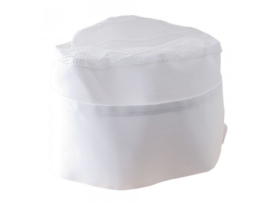 Cappello da cuoco bianco con bordo colorato FullGadgets.com