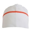 Cappello da cuoco bianco con bordo colorato FullGadgets.com