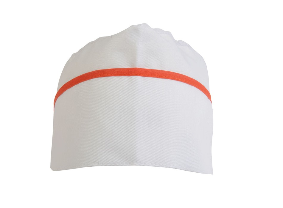 Cappello da cuoco bianco con bordo colorato FullGadgets.com