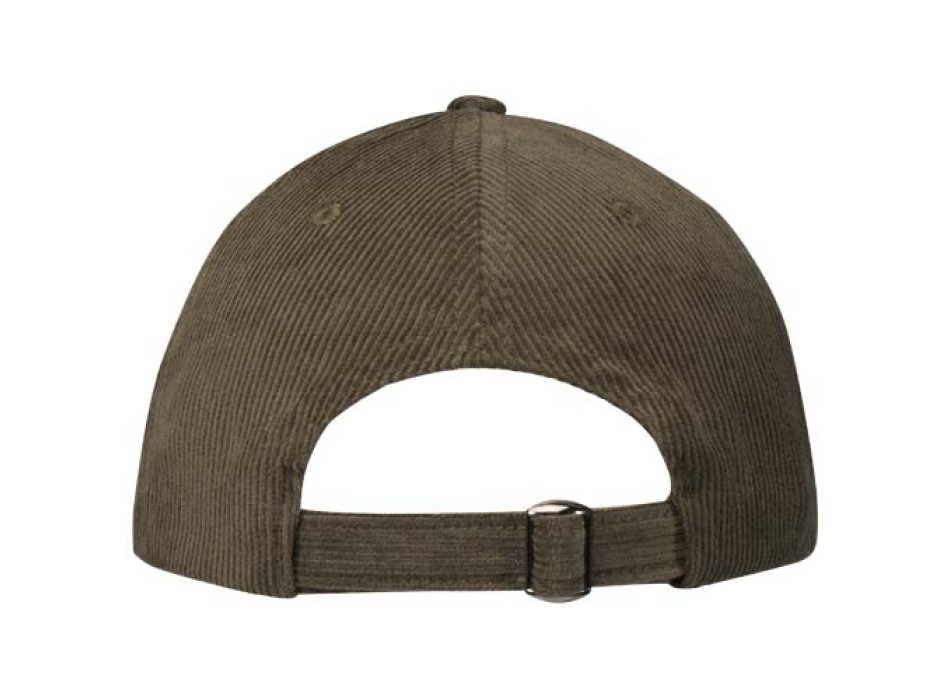 Cappello in velluto a coste a 6 pannelli in tessuto riciclato Hutton FullGadgets.com