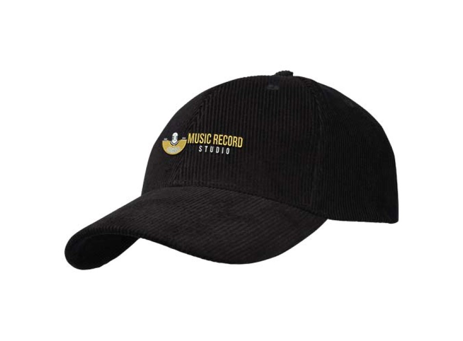 Cappello in velluto a coste a 6 pannelli in tessuto riciclato Hutton FullGadgets.com