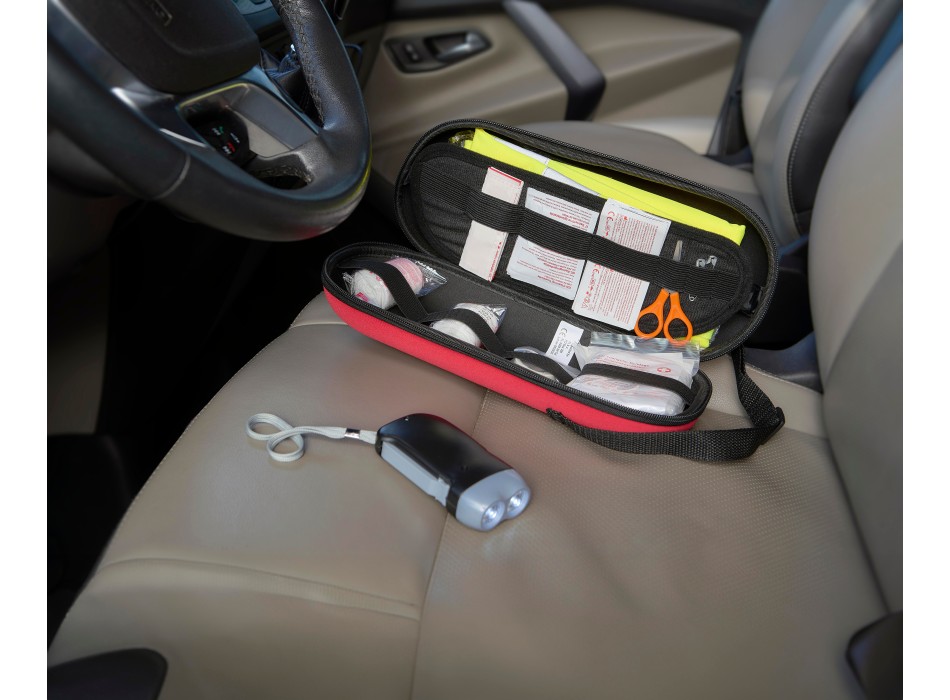 Car emergency first aid kit. Hazel FullGadgets.com