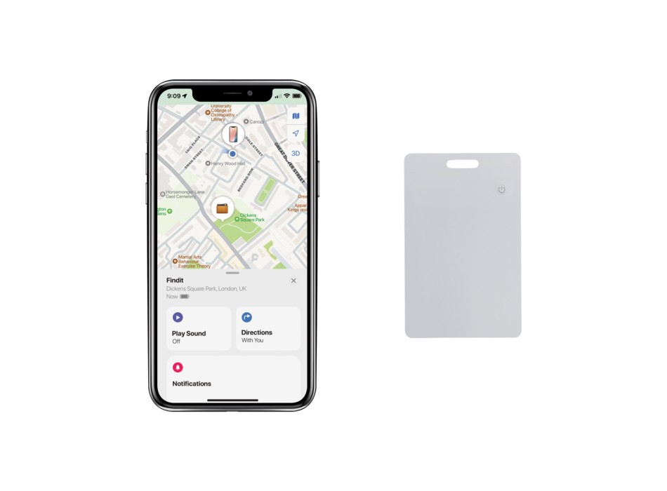 Card ultrasottile ricaricabile Findit Dual rPlastic RCS FullGadgets.com