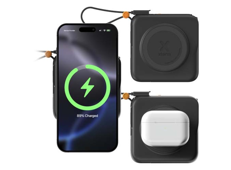 Caricabatterie da viaggio 3-in-1 da 30 W 10.000 mAh Xtorm TravelPro  FullGadgets.com