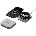 Caricabatterie da viaggio wireless 2 in 1 pieghevole da 15 W Xtorm XWF21 FullGadgets.com