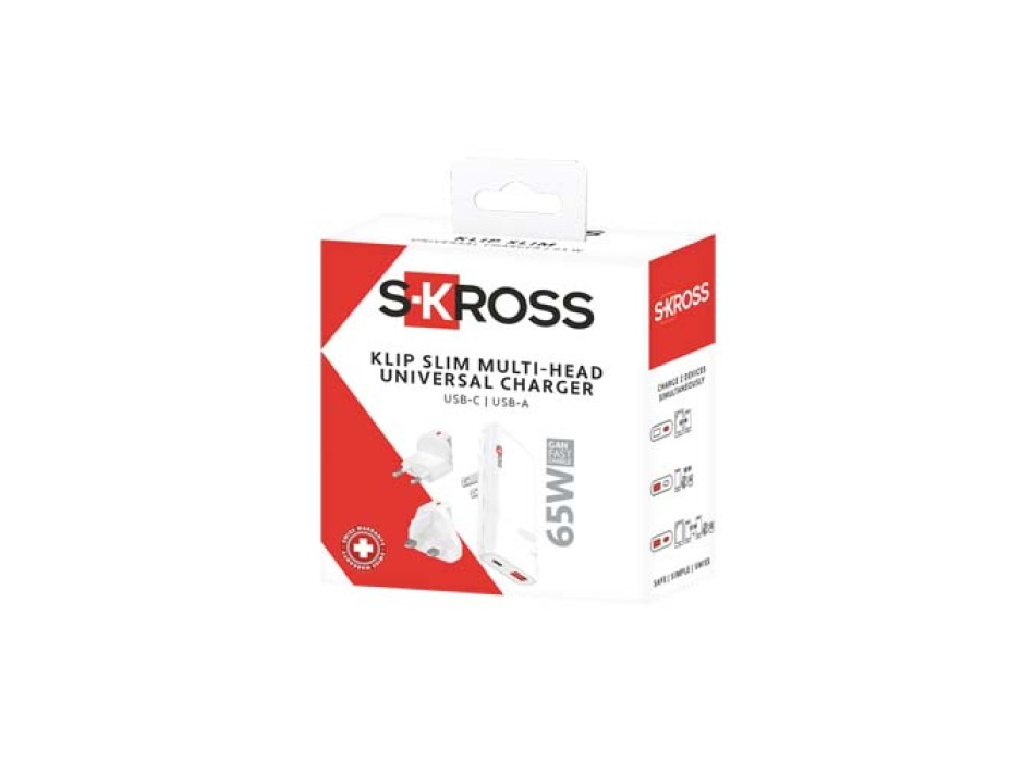 Caricabatterie multiplo SKROSS® Klip Slim da 65 W FullGadgets.com