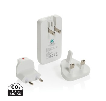 Caricabatterie sottile Fluxo 65W GAN con conettori RCS FullGadgets.com