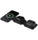 Caricabatterie wireless 3 in 1 da 15 W pieghevole in plastica riciclata Armus FullGadgets.com