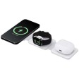 Caricabatterie wireless 3 in 1 da 15 W pieghevole in plastica riciclata Armus FullGadgets.com