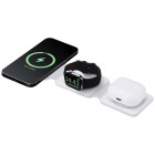 Caricabatterie wireless 3 in 1 da 15 W pieghevole in plastica riciclata Armus FullGadgets.com