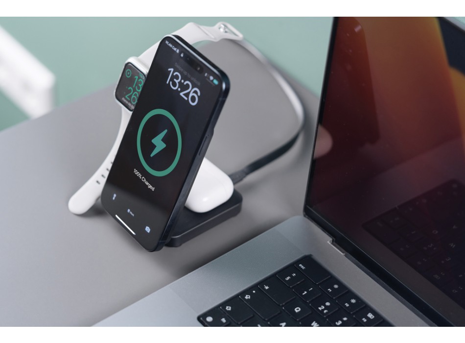 Caricatore 15 W 3in1 in rPlastica RCS Urban Vitamin Arcadia FullGadgets.com