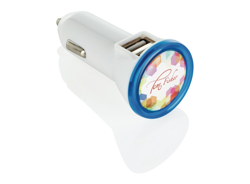 Caricatore a due uscite per auto FullGadgets.com