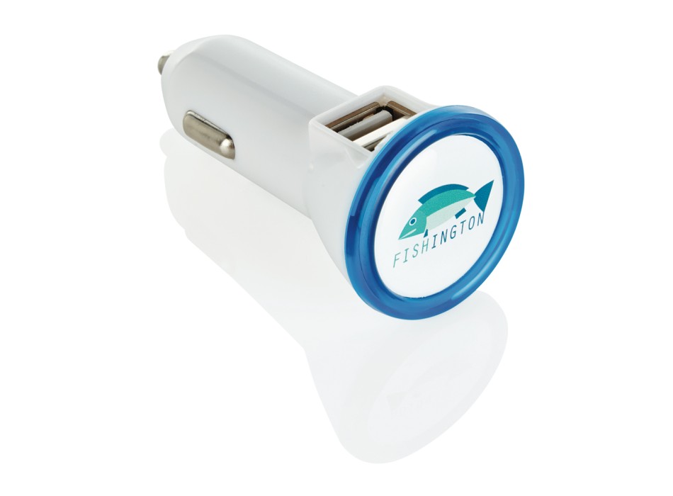 Caricatore a due uscite per auto FullGadgets.com