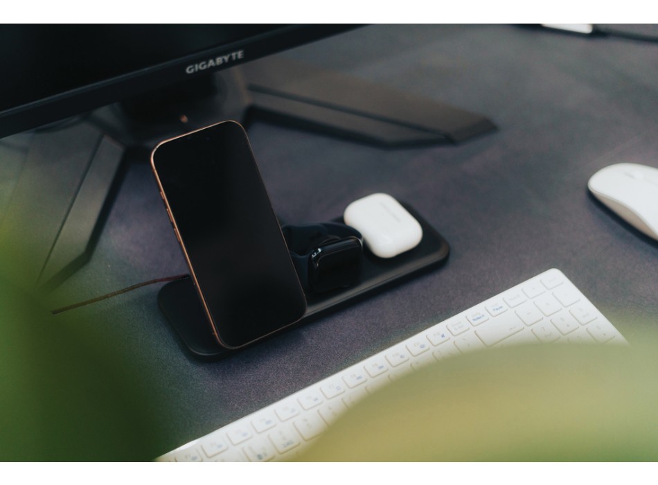 Caricatore magnetico 15W 3 in 1 Urban Vitamin Torrance RCS FullGadgets.com