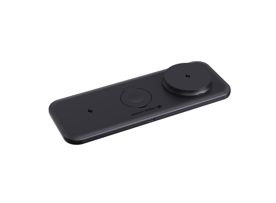 Caricatore magnetico 15W 3 in 1 Urban Vitamin Torrance RCS FullGadgets.com