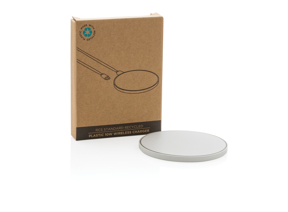 Caricatore RCS wireless 10W in plastica riciclata FullGadgets.com