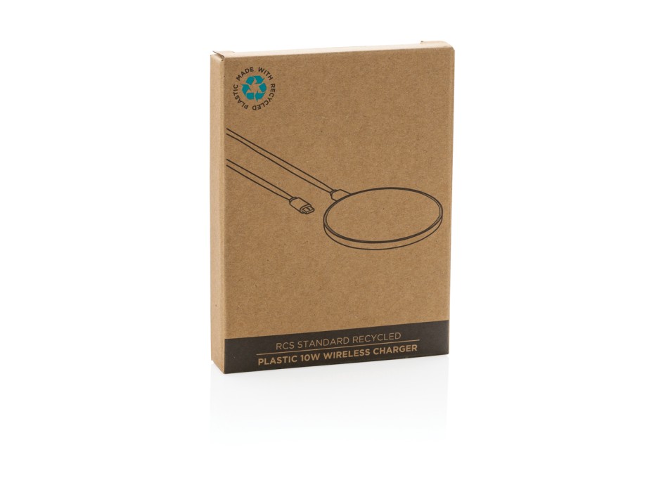 Caricatore RCS wireless 10W in plastica riciclata FullGadgets.com