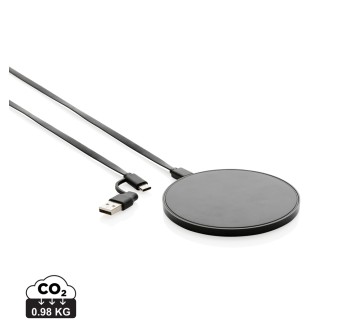 Caricatore RCS wireless 10W in plastica riciclata FullGadgets.com