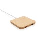 Caricatore wireless 10W con porte USB in bambù FullGadgets.com