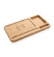 Caricatore wireless 10W in bambù FullGadgets.com