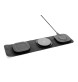 Caricatore wireless 15W 3 in 1 Swiss Peak in rPlastica FullGadgets.com