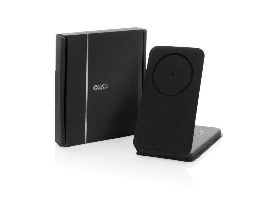 Caricatore wireless 3 in 1 15W Swiss Peak in r-plastica FullGadgets.com