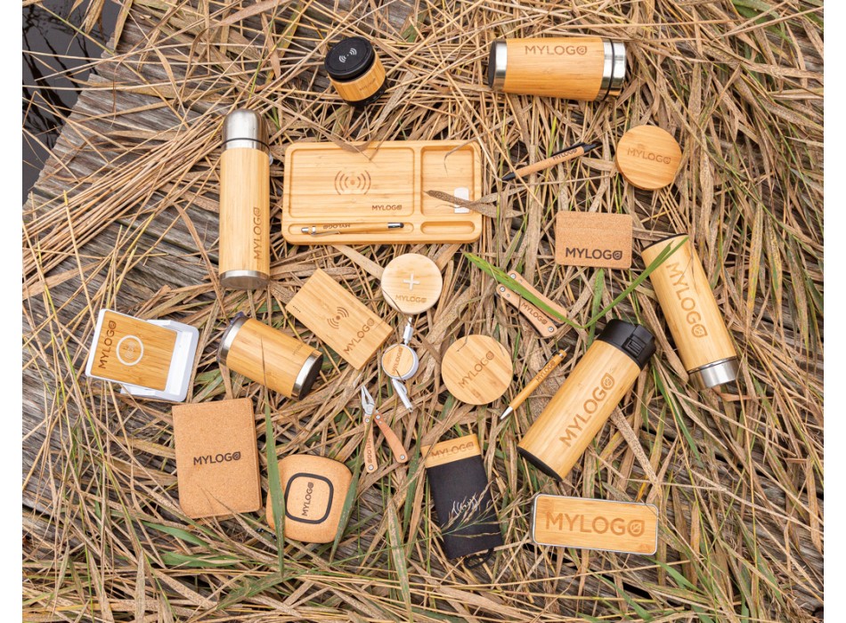 Caricatore wireless 5W in bambù FullGadgets.com