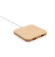 Caricatore wireless 5W in bambù con USB FullGadgets.com