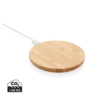 Caricatore wireless 5W in bambù FullGadgets.com