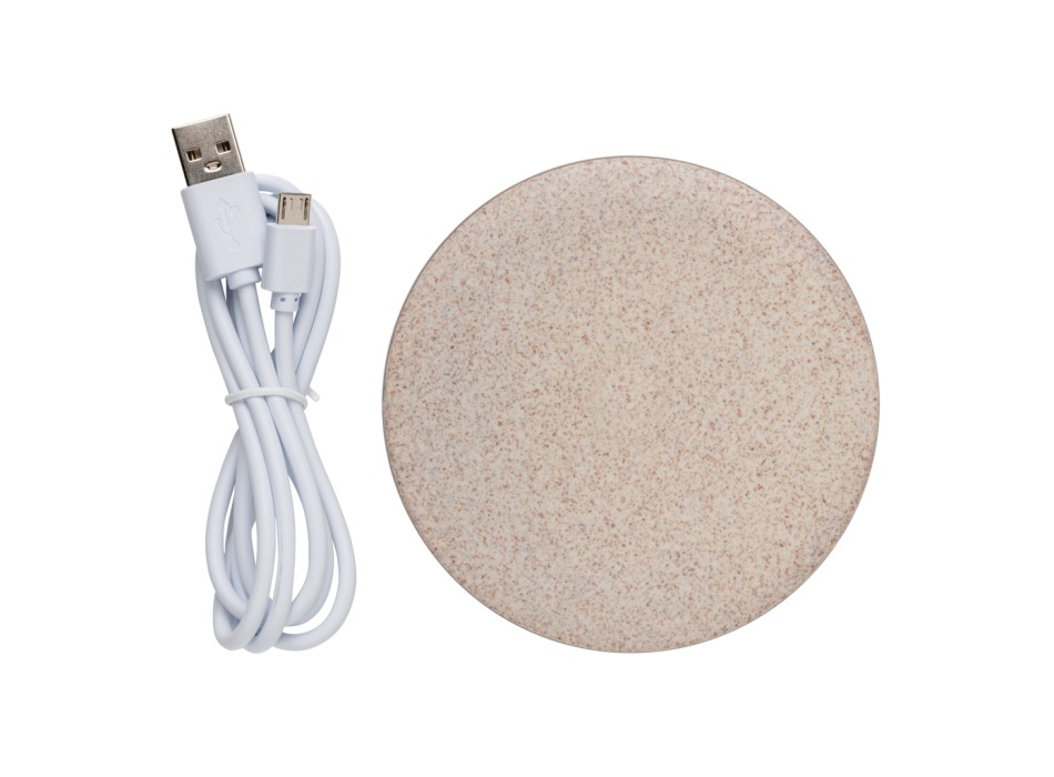 Caricatore wireless 5W in fibra di grano FullGadgets.com