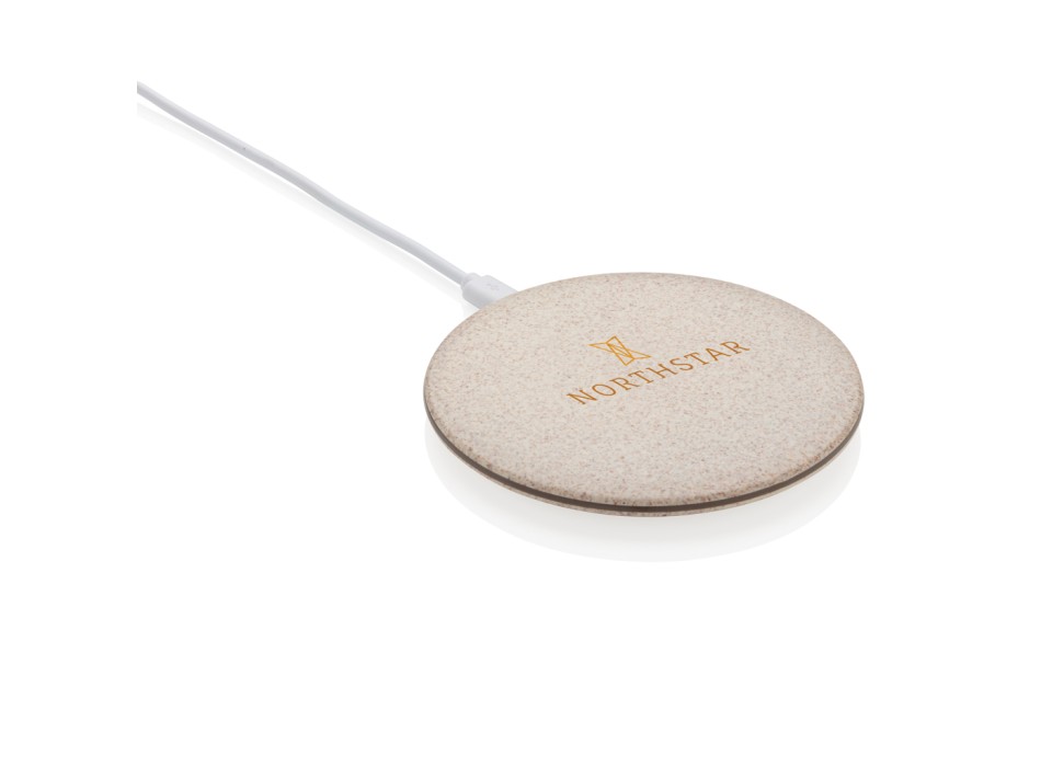 Caricatore wireless 5W in fibra di grano FullGadgets.com