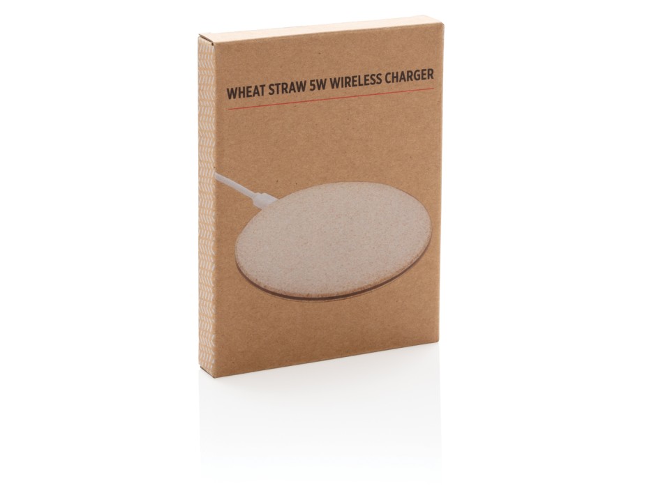 Caricatore wireless 5W in fibra di grano FullGadgets.com