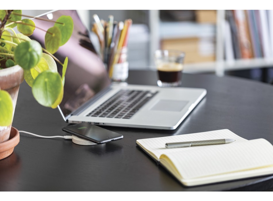 Caricatore wireless 5W rotondo in grano FullGadgets.com