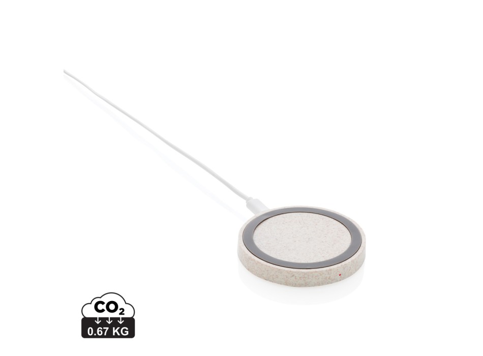 Caricatore wireless 5W rotondo in grano FullGadgets.com